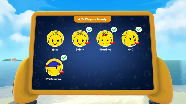 Screenshot of Feather Party