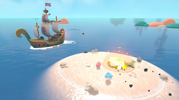 Screenshot of Feather Party