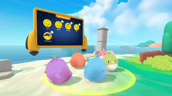 Screenshot of Feather Party