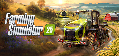 Steam header art for Farming Simulator 25