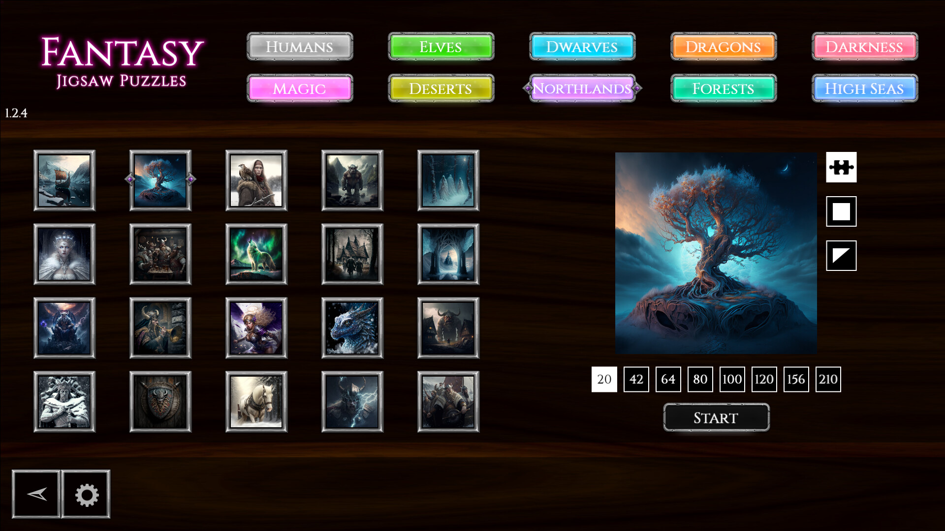 Fantasy Jigsaw Puzzles - Northlands #5