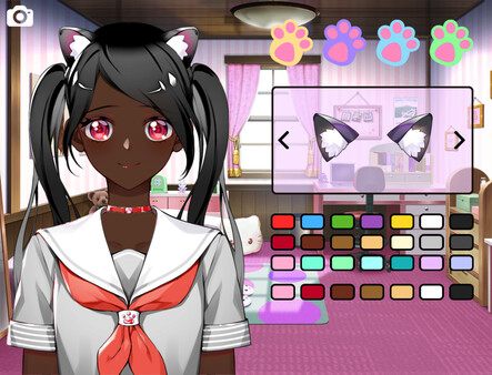 Скриншот из Cat Girl Creator