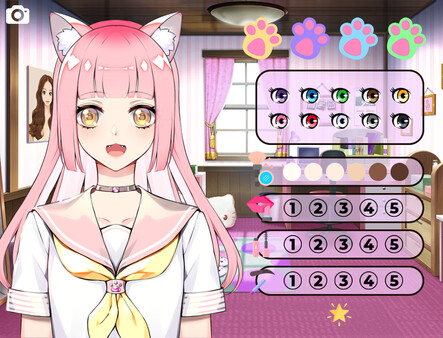 Cat Girl Creator game for Linux 1