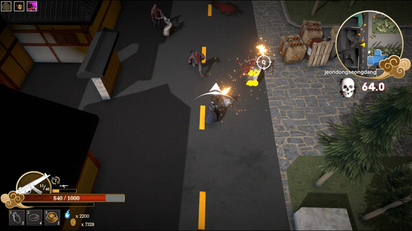 Скриншот из ZOMBIE HUNTER -FACE THE SINS-