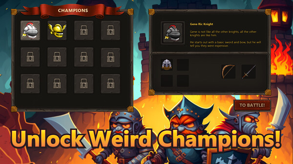 Скриншот из The Castle Burns!