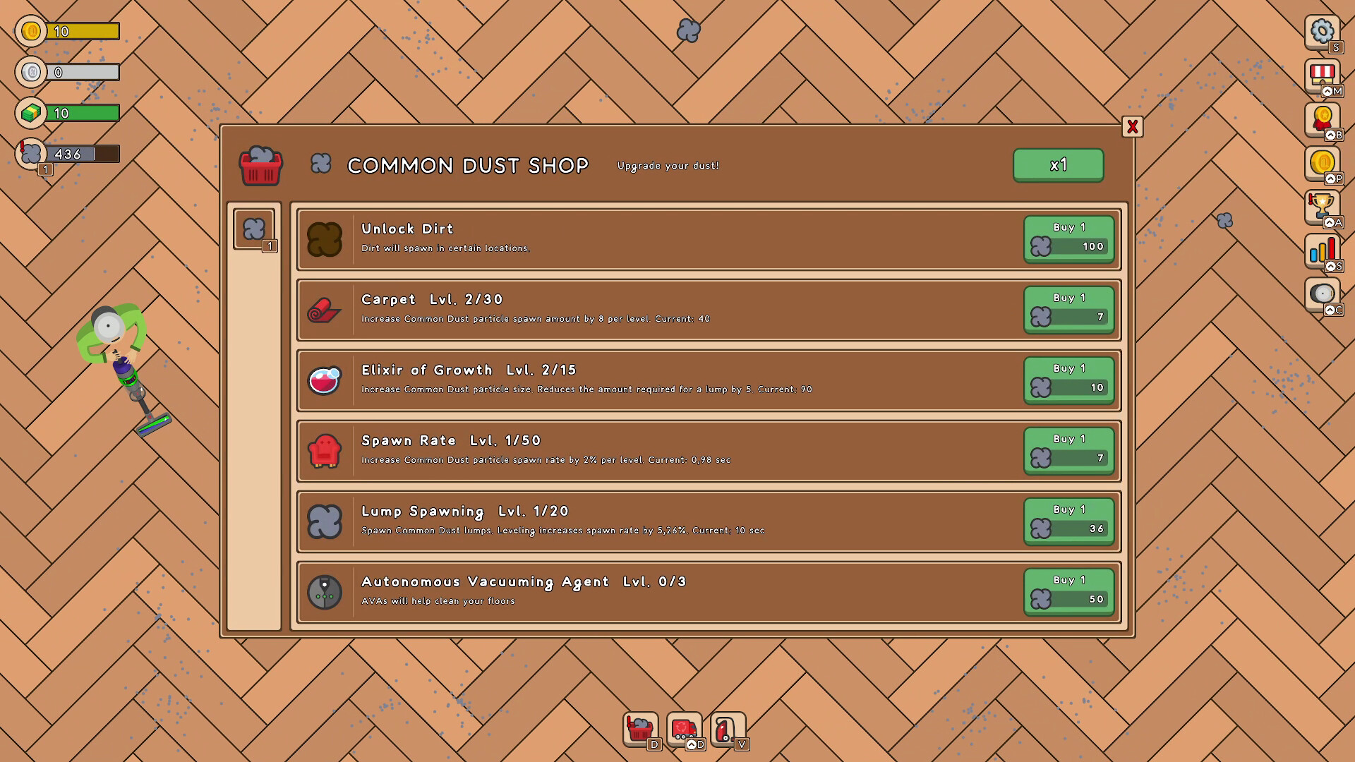 Vacuum Warrior - Idle Game #6