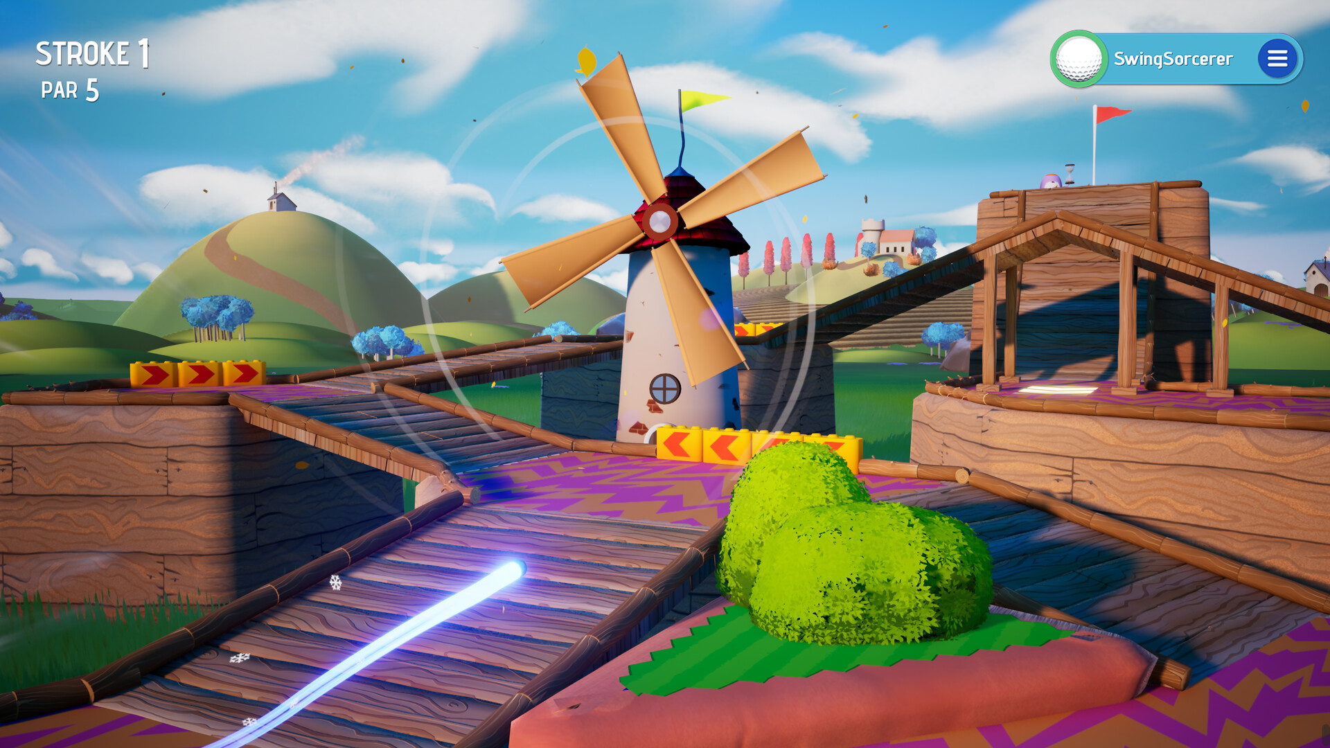 Minigolf Galaxy screenshot 1