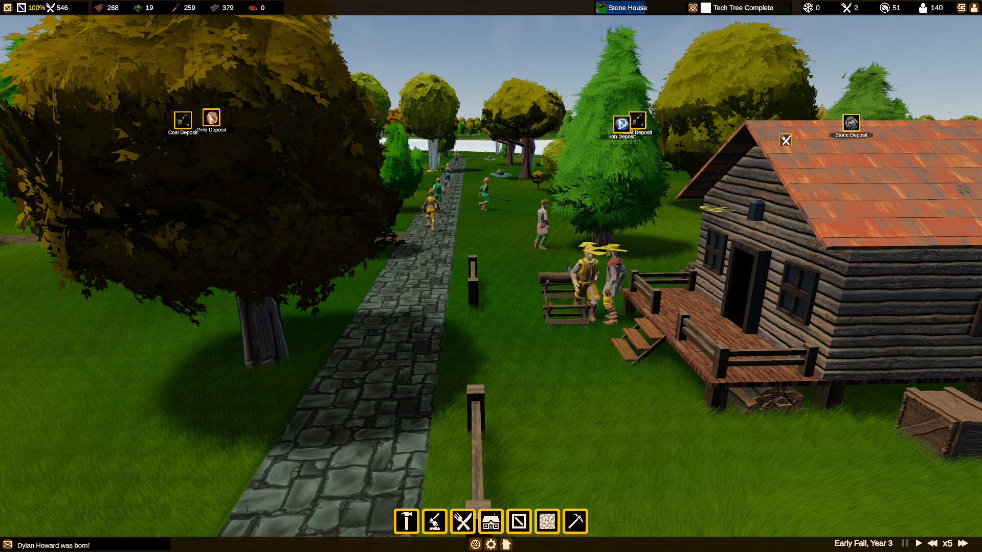 Wildwood: A Town Building Game screenshot 1