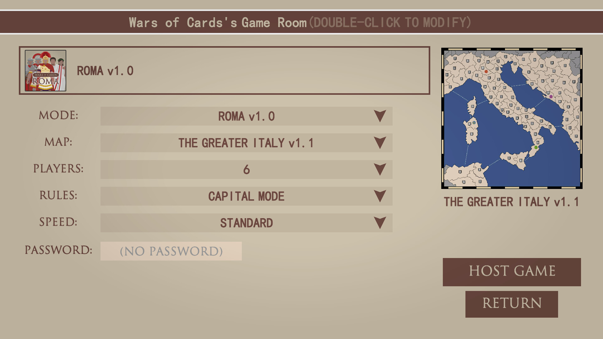 Wars of Cards: ROMA #2