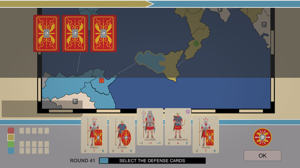 Скриншот из Wars of Cards:  ROMA