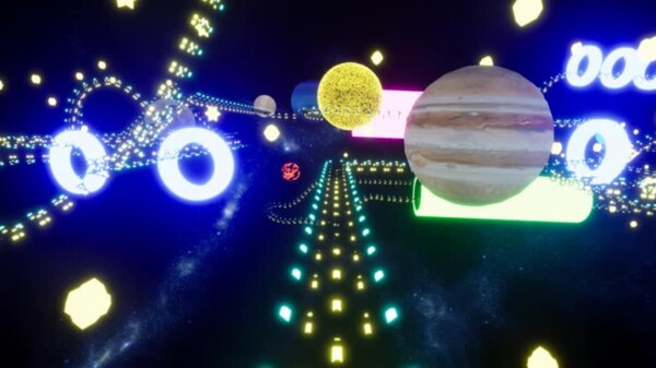 Скриншот из Space Coaster VR