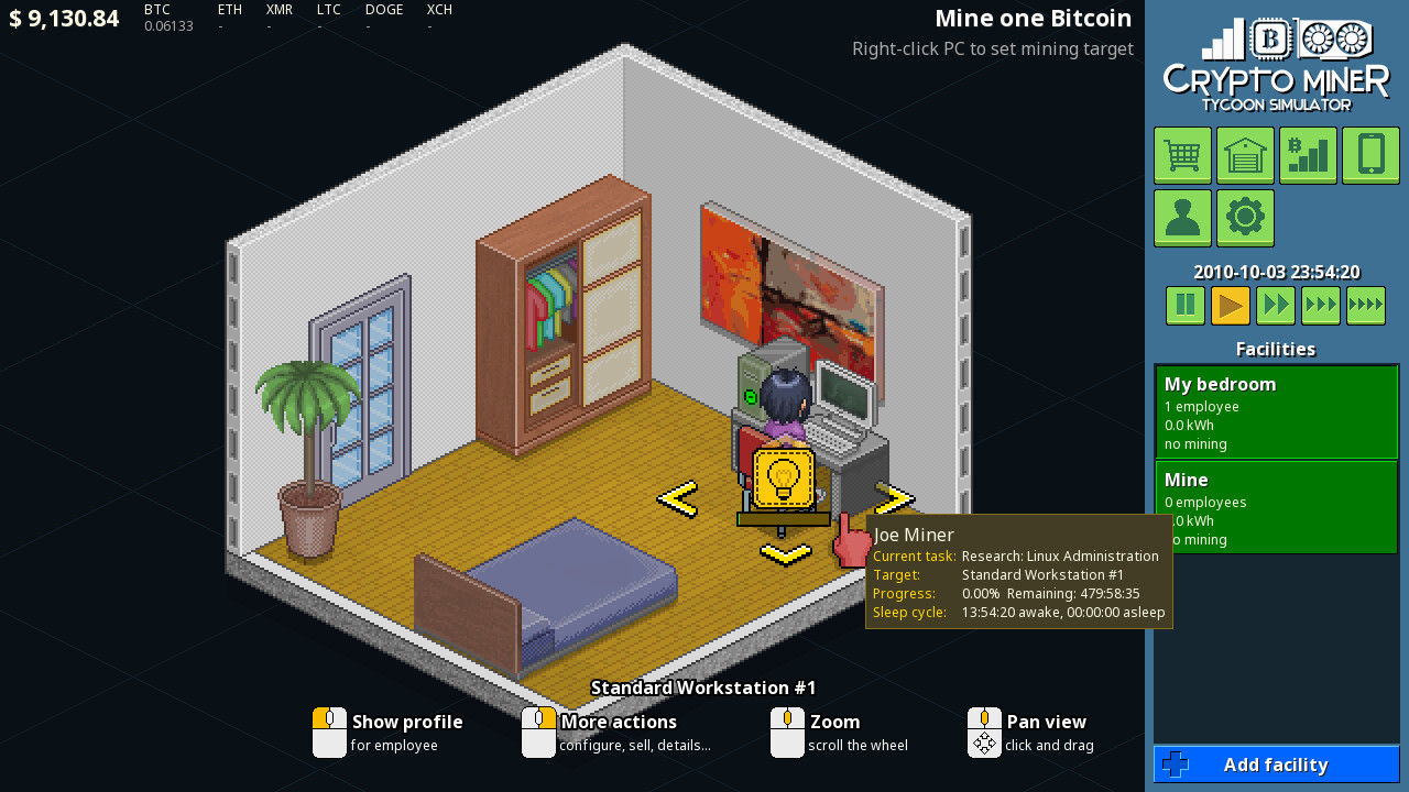 Crypto Miner Tycoon Simulator Starter Edition screenshot 1