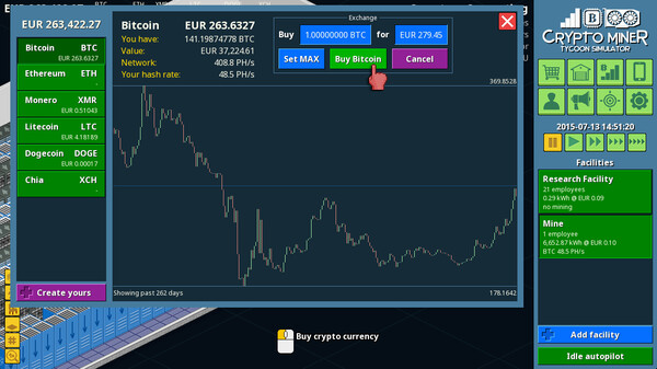 Crypto Miner Tycoon Simulator Starter Edition game for Linux 1