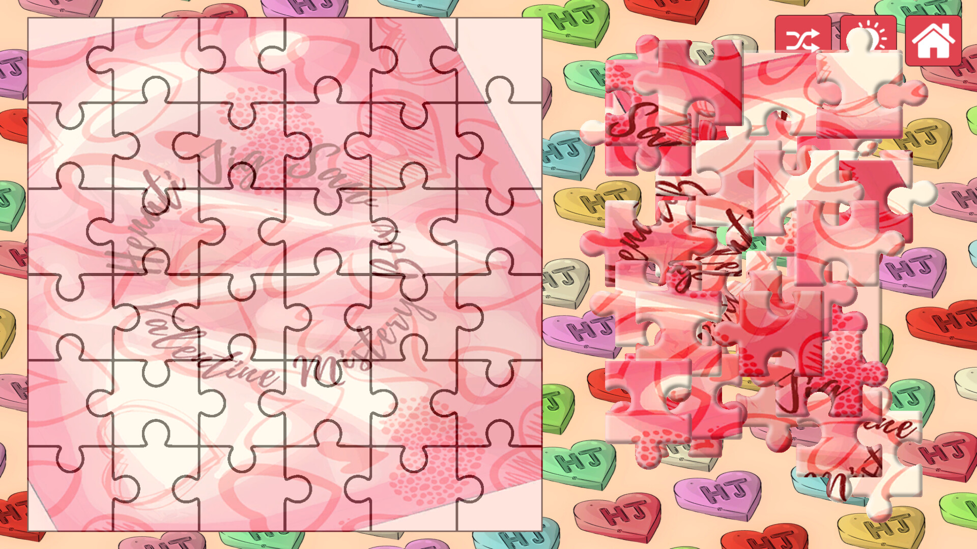 Hentai Jigsaw Puzzle Collection: Valentine’s Edition screenshot thumbnail screenshot 3