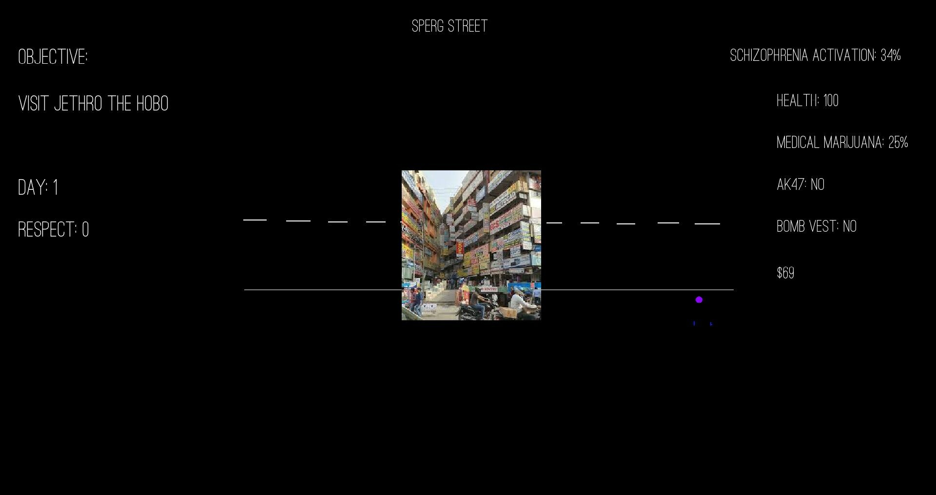 Blind and Schizophrenic #5