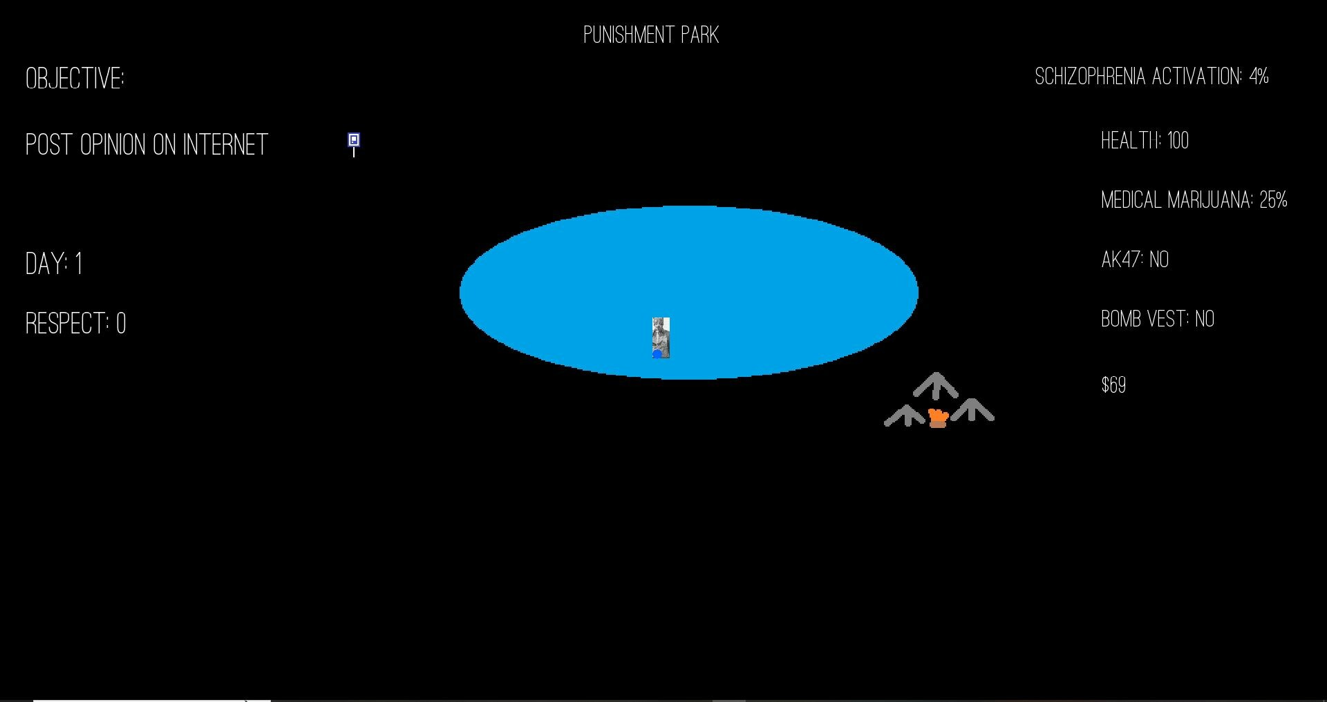 Blind and Schizophrenic #4