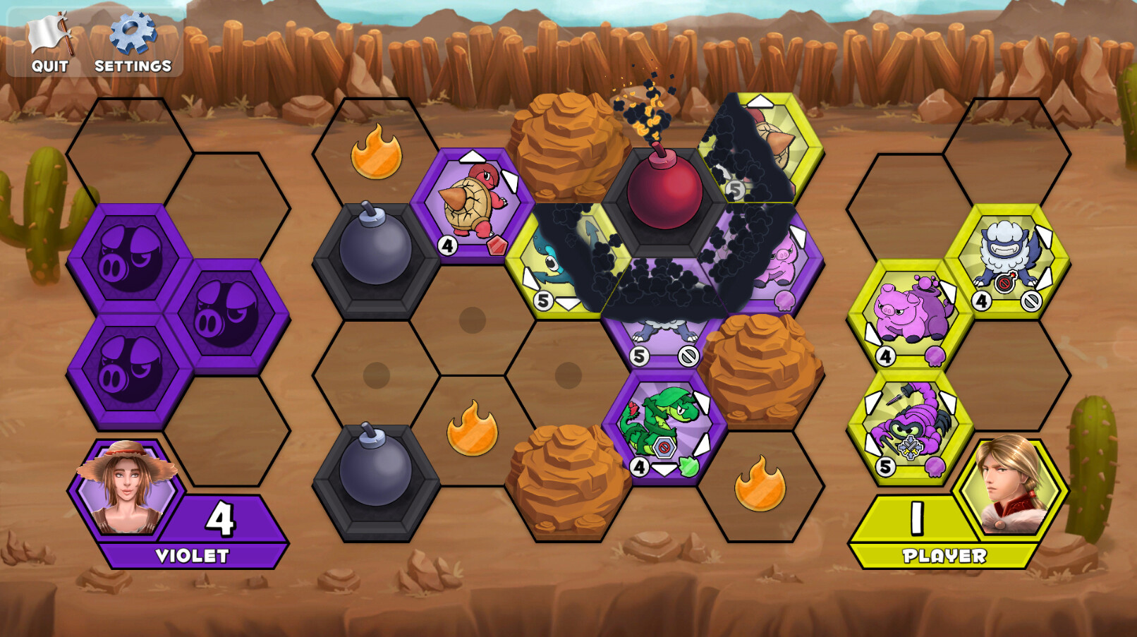 Attack on Hex Island #2