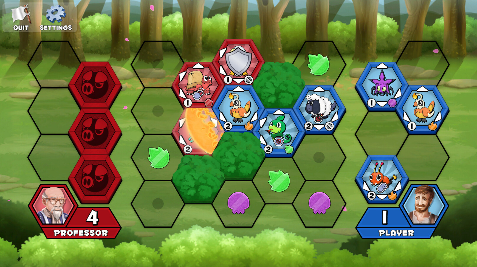 Attack on Hex Island screenshot 1