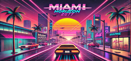 Miami Horizon 2077 banner