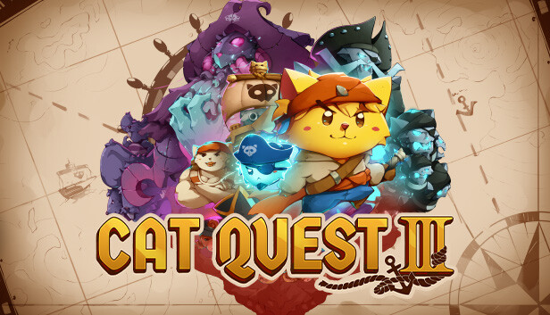 Capsule Grafik von "Cat Quest III", das RoboStreamer für seinen Steam Broadcasting genutzt hat.