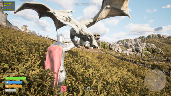 MULTIPLAYER KNIGHTS game for Linux 1