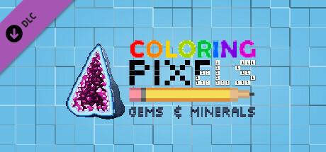 Coloring Pixels - Gems and Minerals Pack