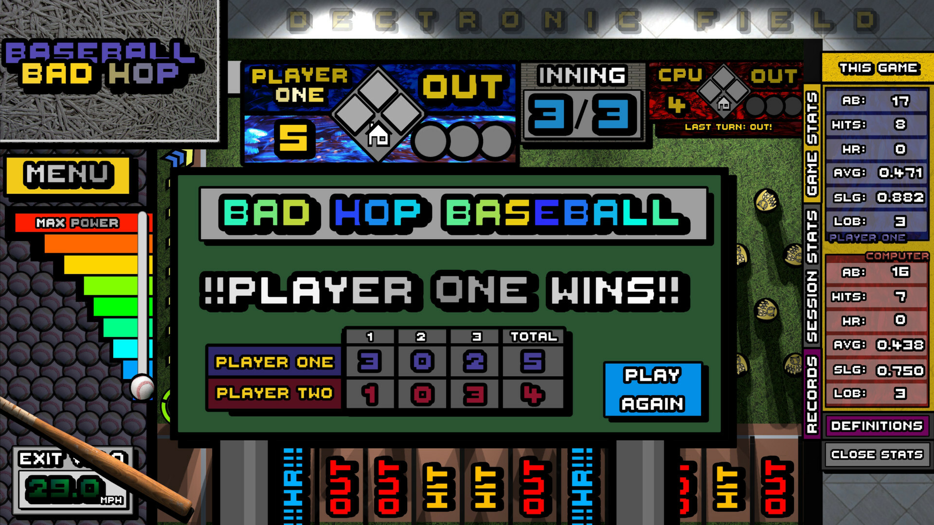 Bad Hop Baseball Demo #4
