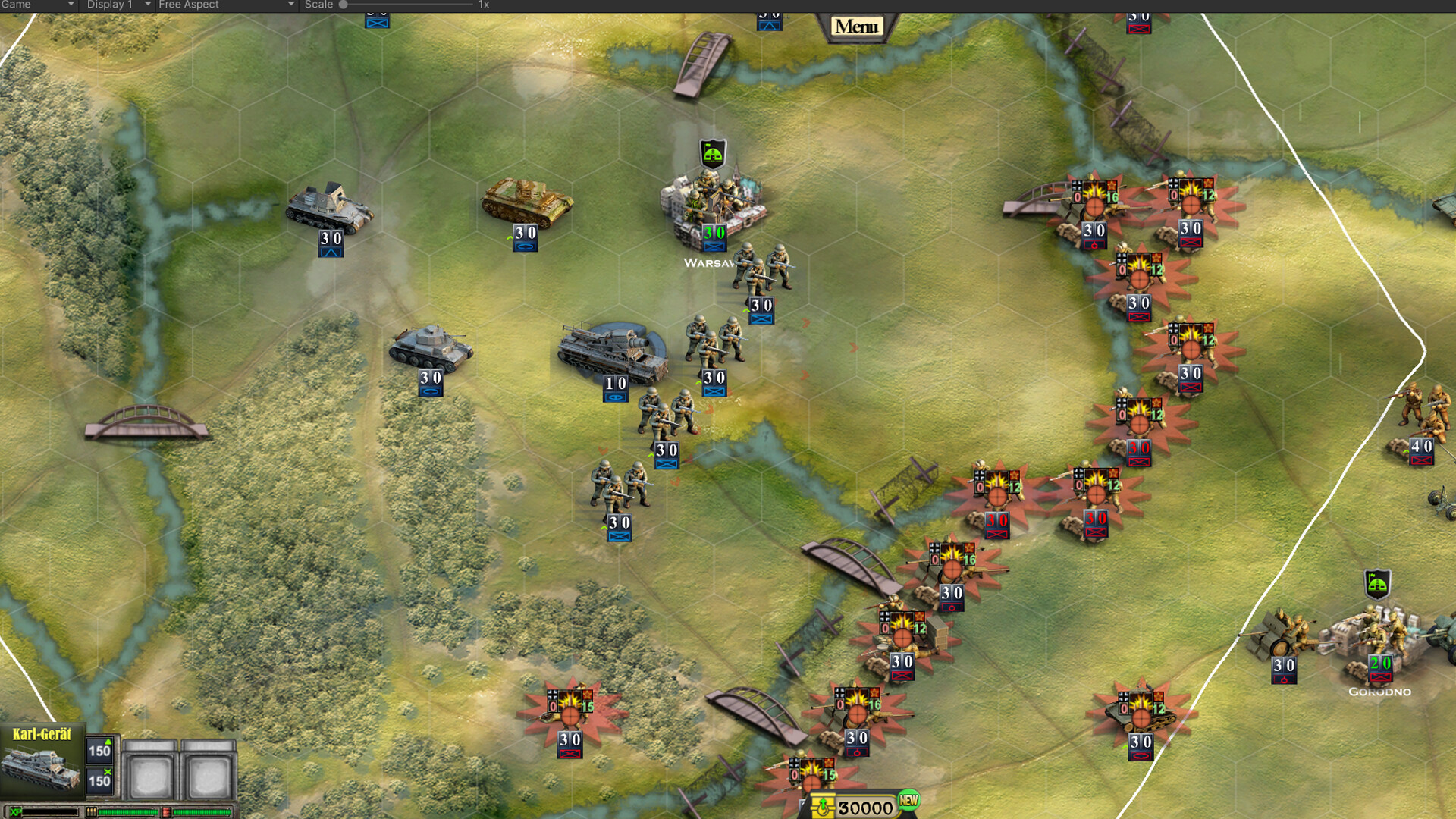 Frontline: Panzers & Generals Vol. I screenshot 1