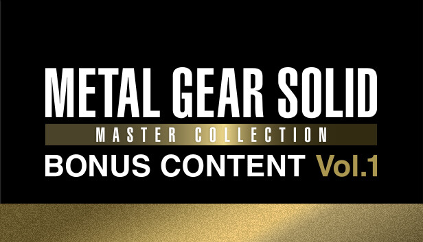 METAL GEAR SOLID: MASTER COLLECTION Vol.1 BONUS CONTENT on Steam