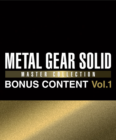 METAL GEAR SOLID: MASTER COLLECTION Vol.1 BONUS CONTENT