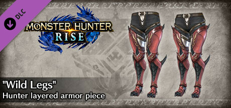 Monster Hunter Rise - "Wild Legs" Hunter layered armor piece banner image