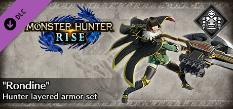 Monster Hunter Rise - "Rondine" Hunter layered armor set banner image