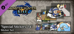 Monster Hunter Rise - "Special Stickers 14" sticker set