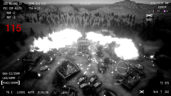 Скриншот из GHOST: AC-130 CLOSE AIR SUPPORT