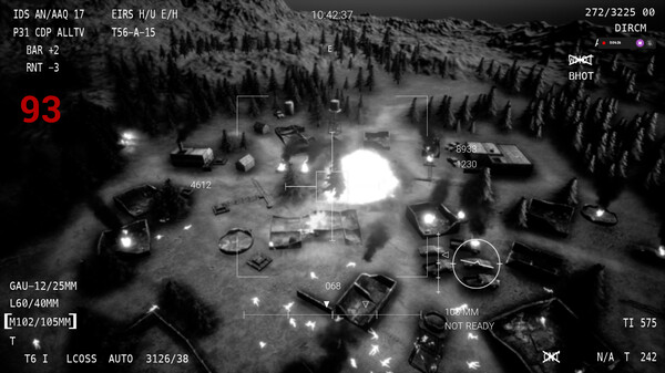 Скриншот из GHOST: AC-130 CLOSE AIR SUPPORT