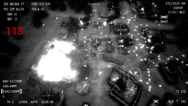 Скриншот из GHOST: AC-130 CLOSE AIR SUPPORT