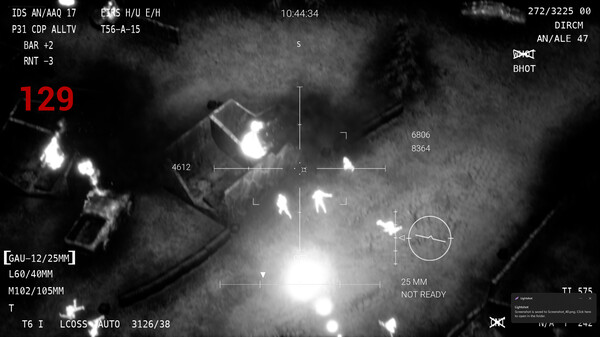 Скриншот из GHOST: AC-130 CLOSE AIR SUPPORT