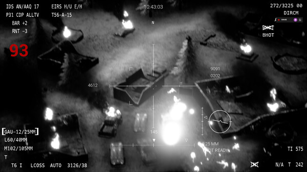 Скриншот из GHOST: AC-130 CLOSE AIR SUPPORT