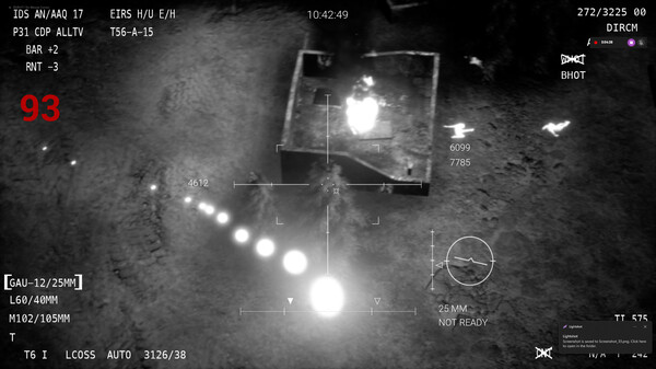 Скриншот из GHOST: AC-130 CLOSE AIR SUPPORT