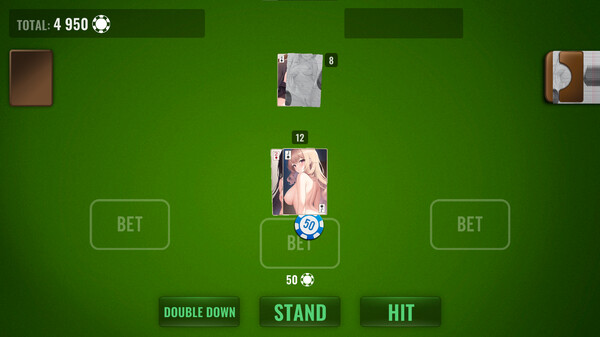 Hentai Blackjack game for Linux 1