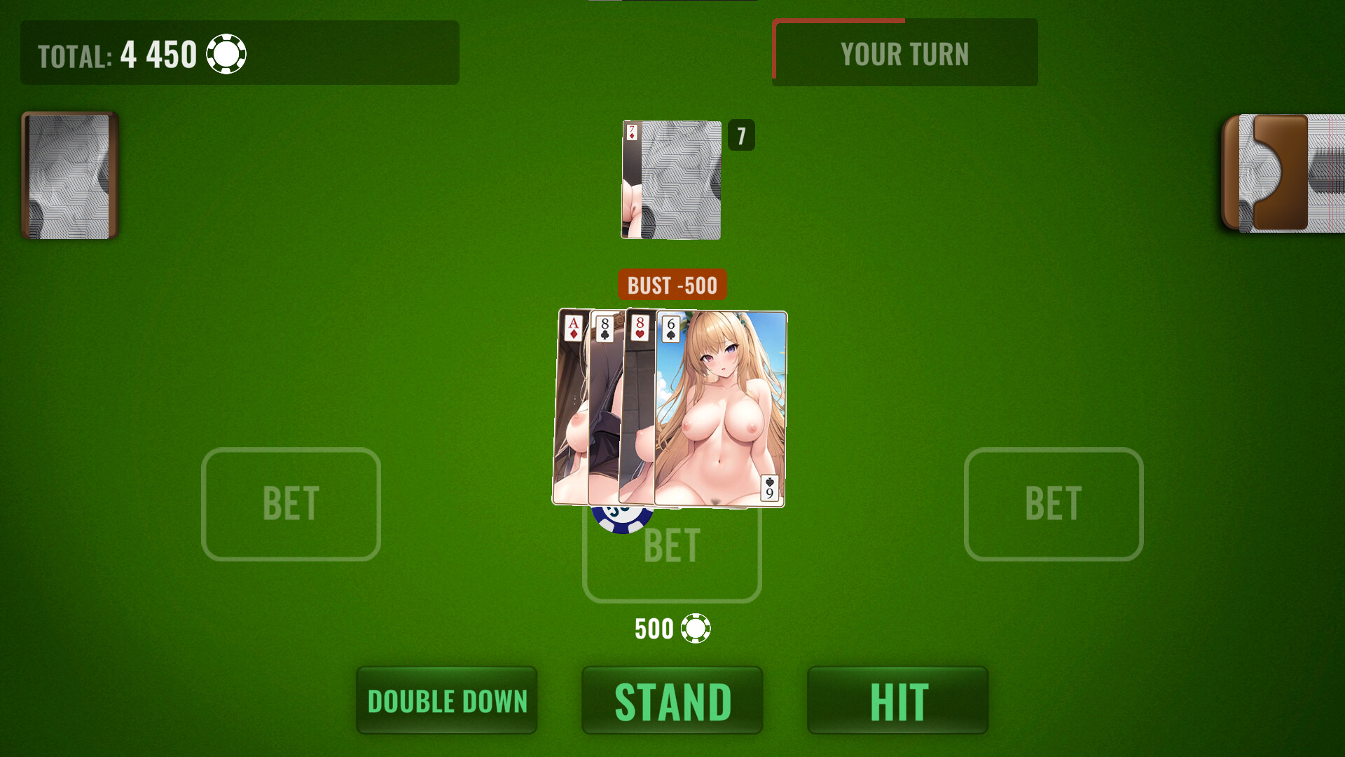 Hentai Blackjack screenshot 1