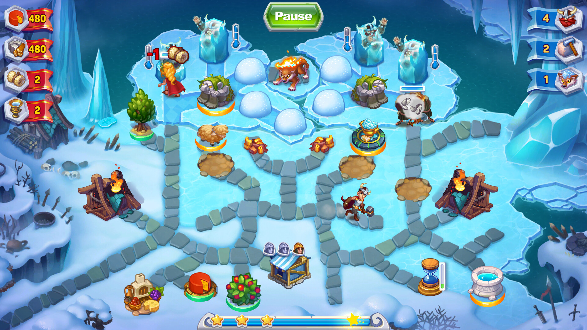 Ancient Saga: Vikings Journey - Resource Management Simulator screenshot 1
