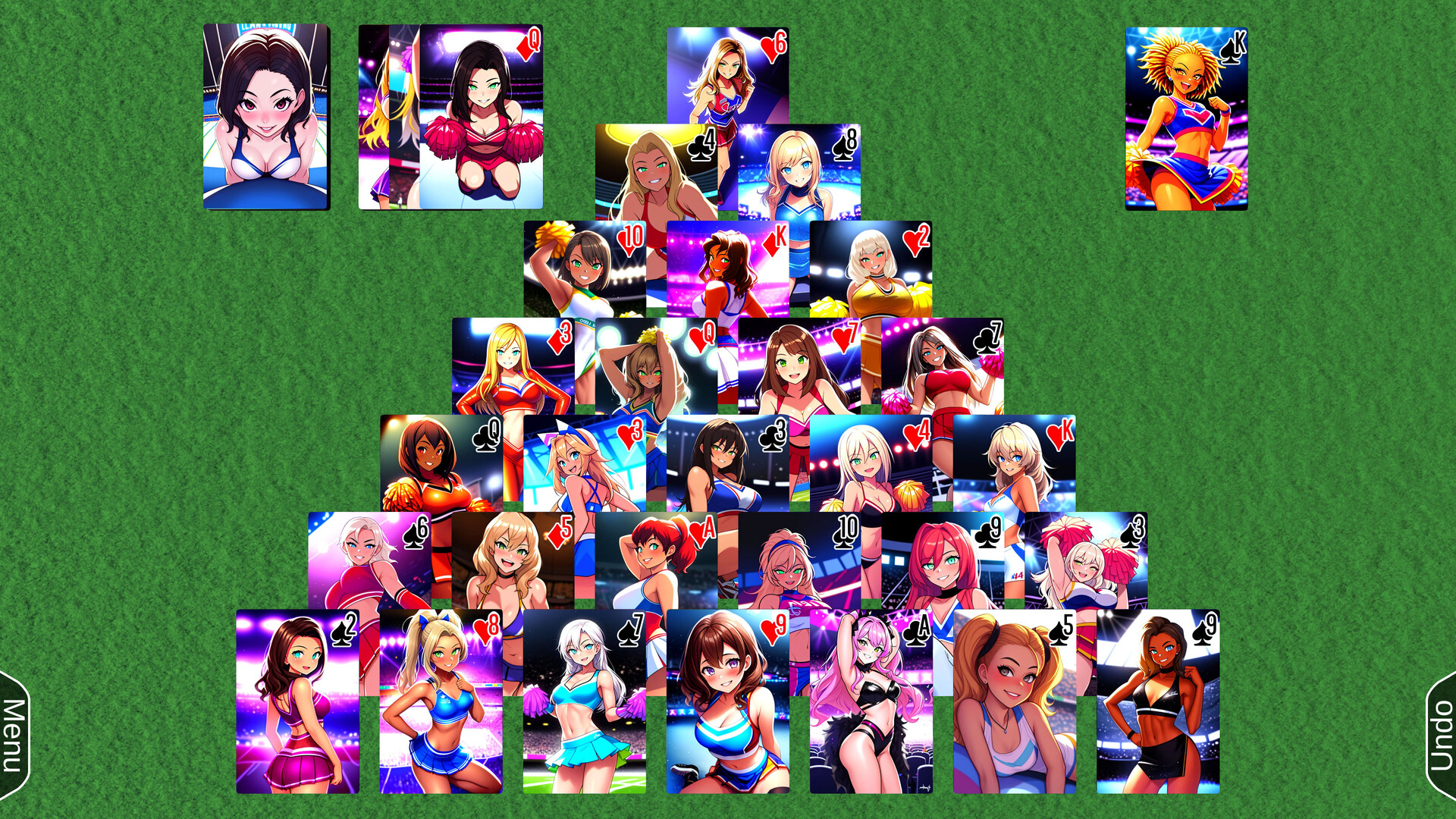 AI Solitaire - Anime Cuties screenshot thumbnail screenshot 4