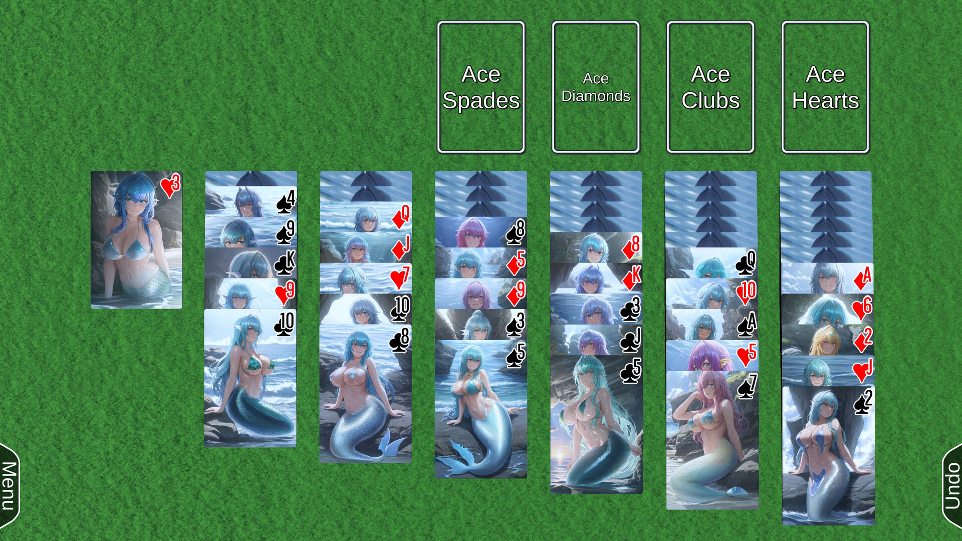 AI Solitaire - Anime Cuties screenshot thumbnail screenshot 9