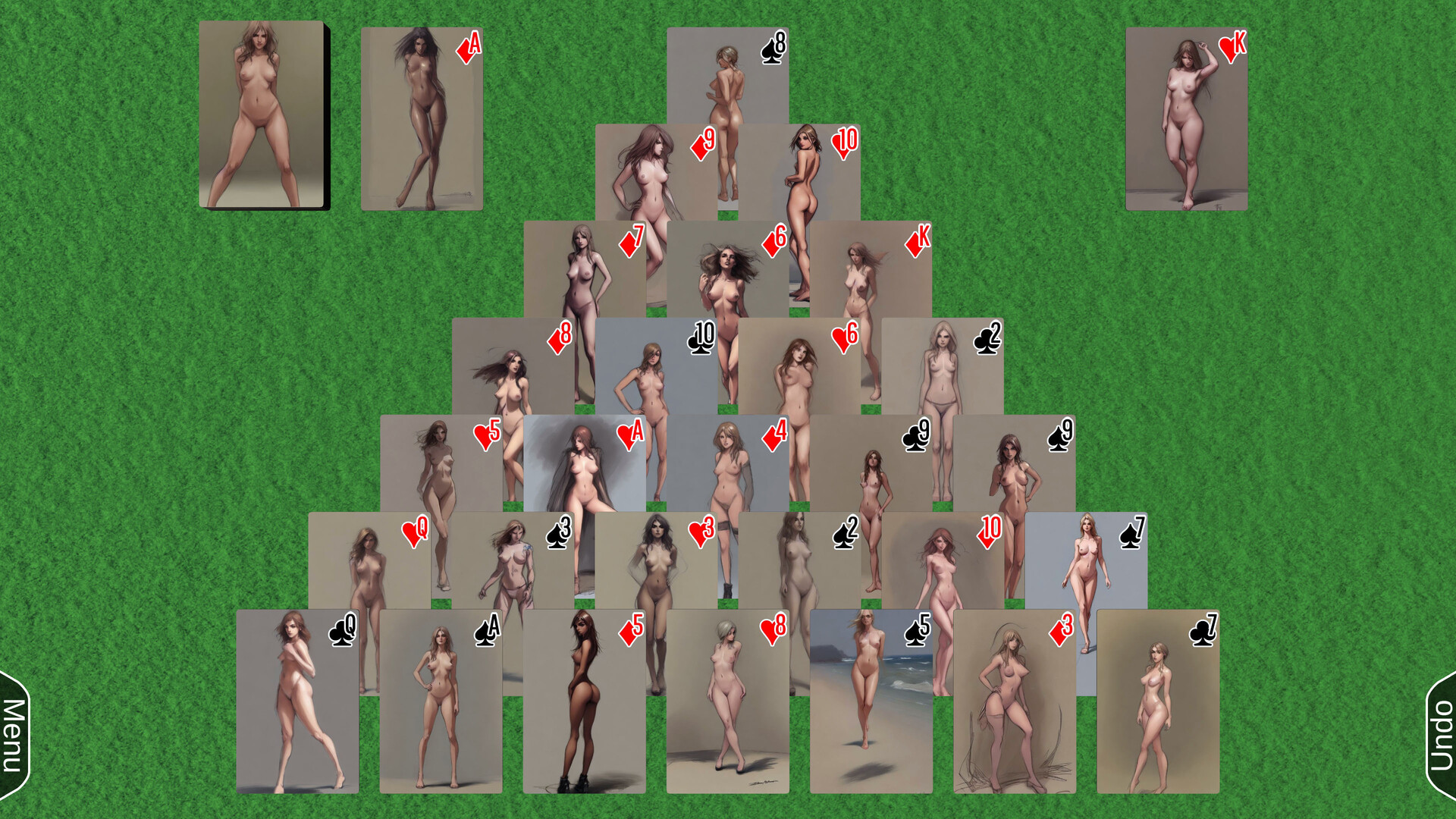 AI Solitaire - Painted Ladies screenshot thumbnail screenshot 4