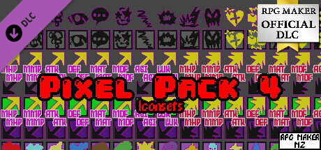 RPG Maker MZ - Pixel Pack 4 Iconsets