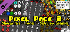 RPG Maker MV - Pixel Pack 2 Characters - Faces - Sideview Enemies