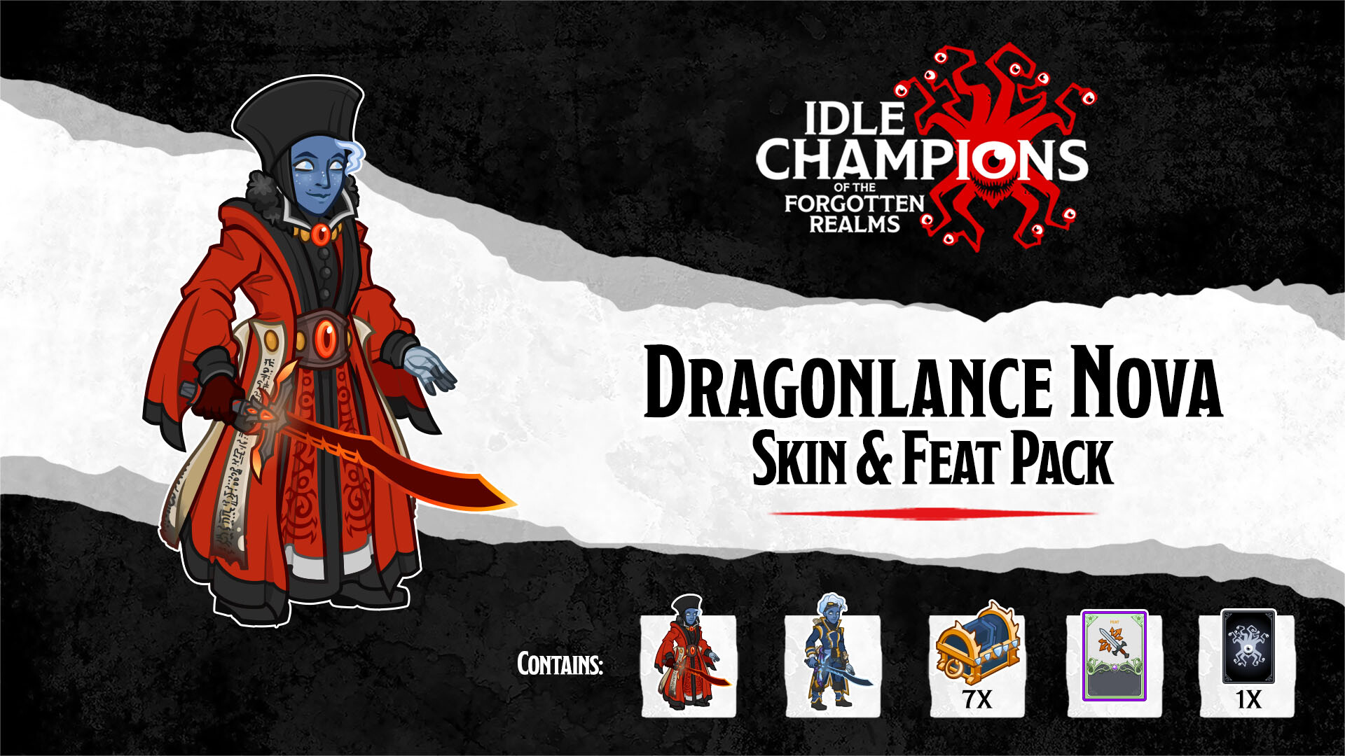Idle Champions - Dragonlance Nova Skin & Feat Pack Featured Screenshot #1