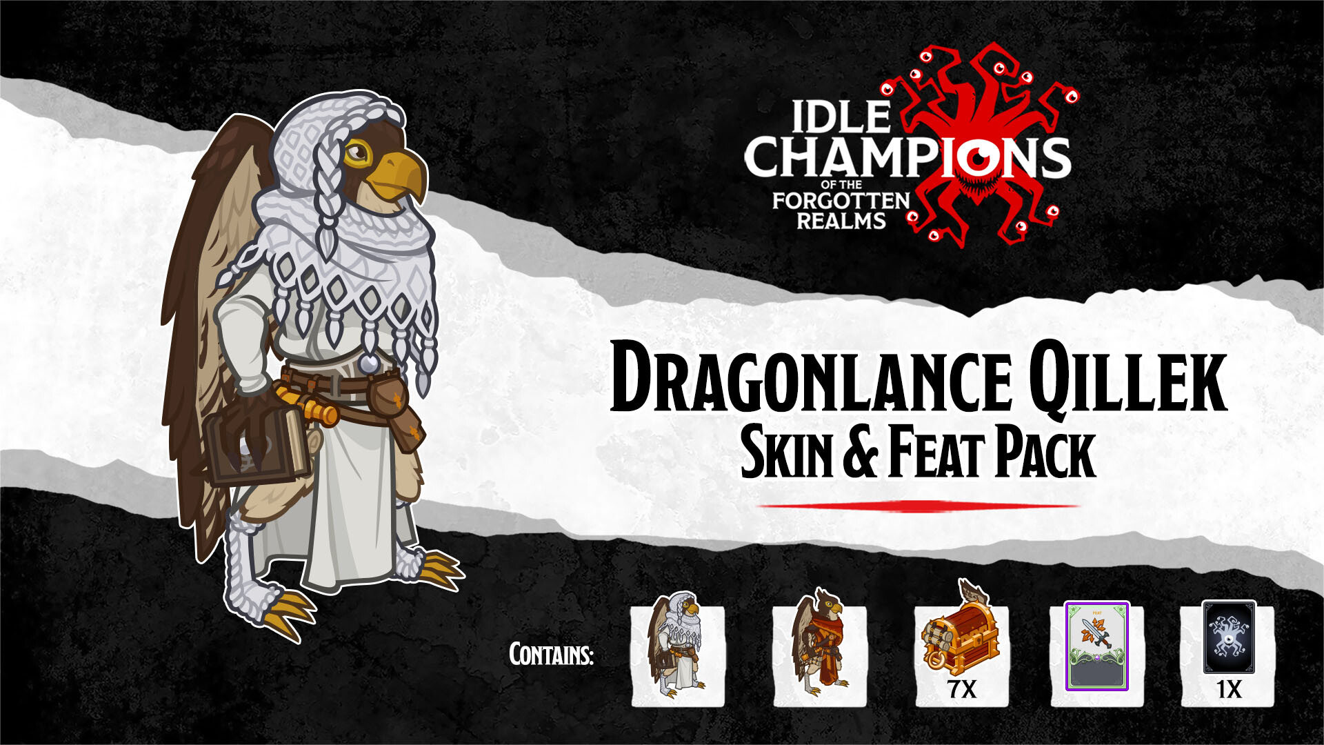 Idle Champions - Dragonlance Qillek Skin & Feat Pack Featured Screenshot #1