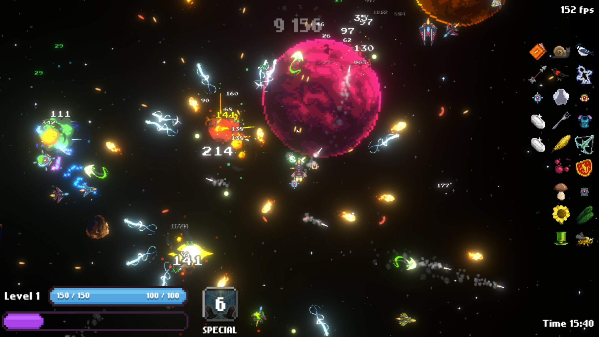 Super Smash Asteroids screenshot 1